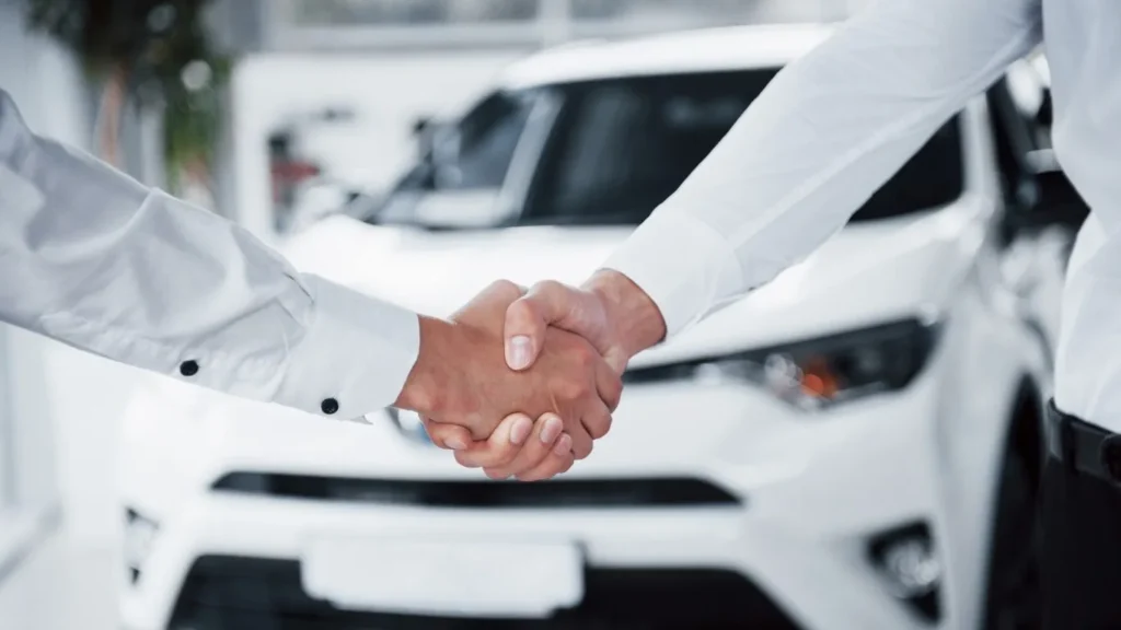 จับมือตกลง รับจำนำรถยนต์